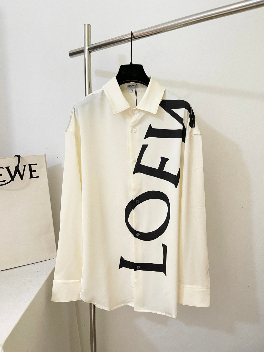 Chemise Anagramme Loew 10/10 White