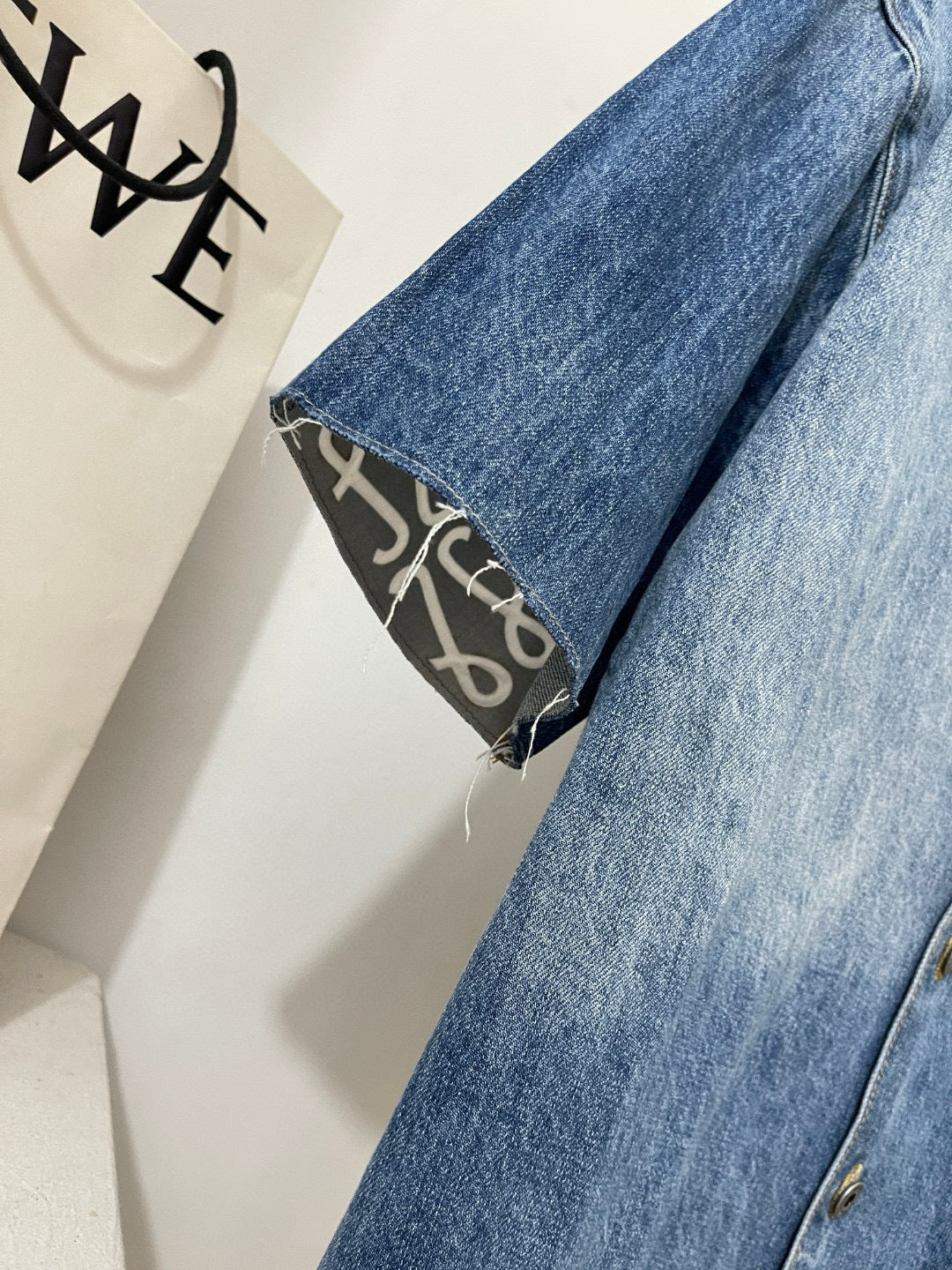 Chemise Anagramme Loew 10/10 bleu Denim