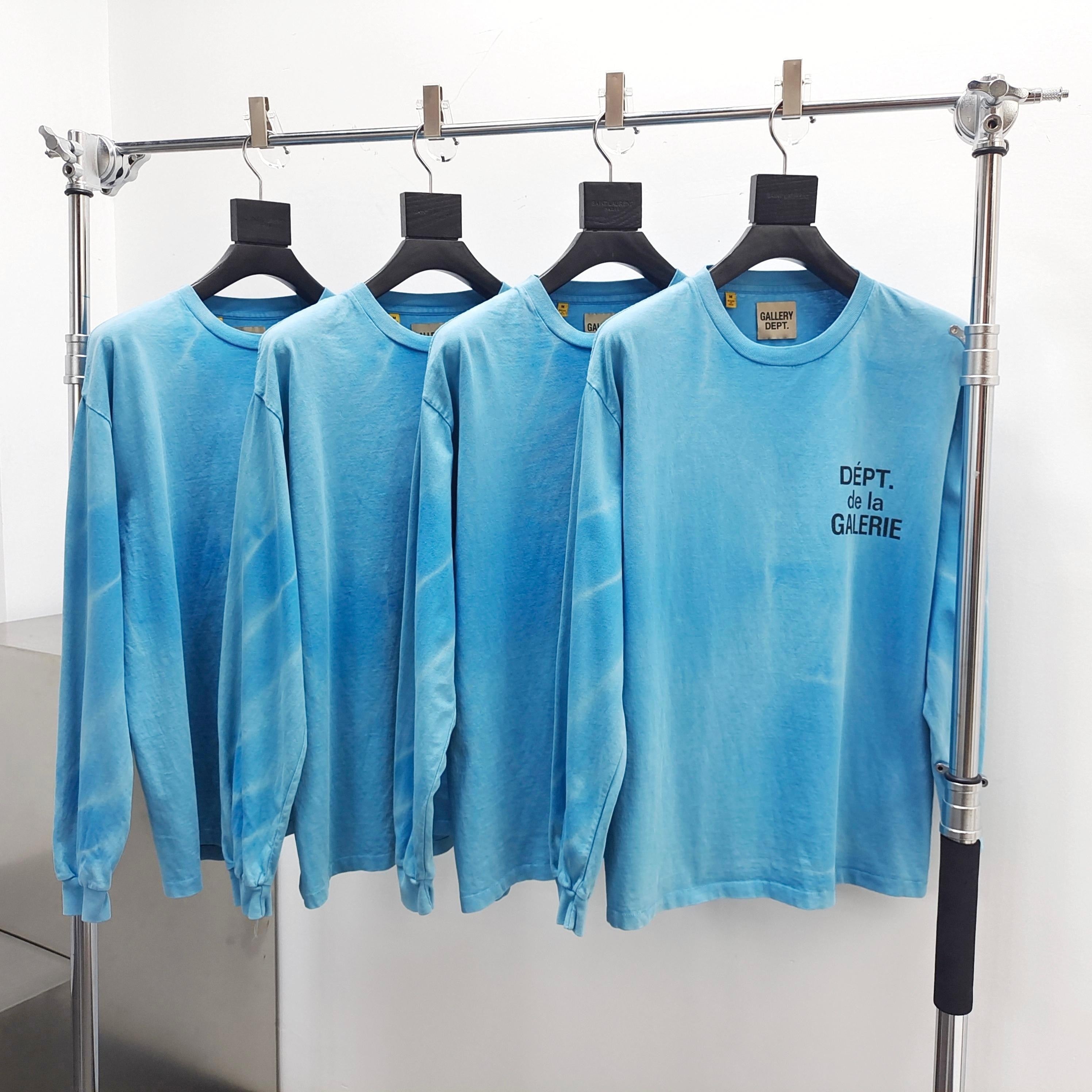 T shirt Manches longues bleu Vague D’eau Gallery