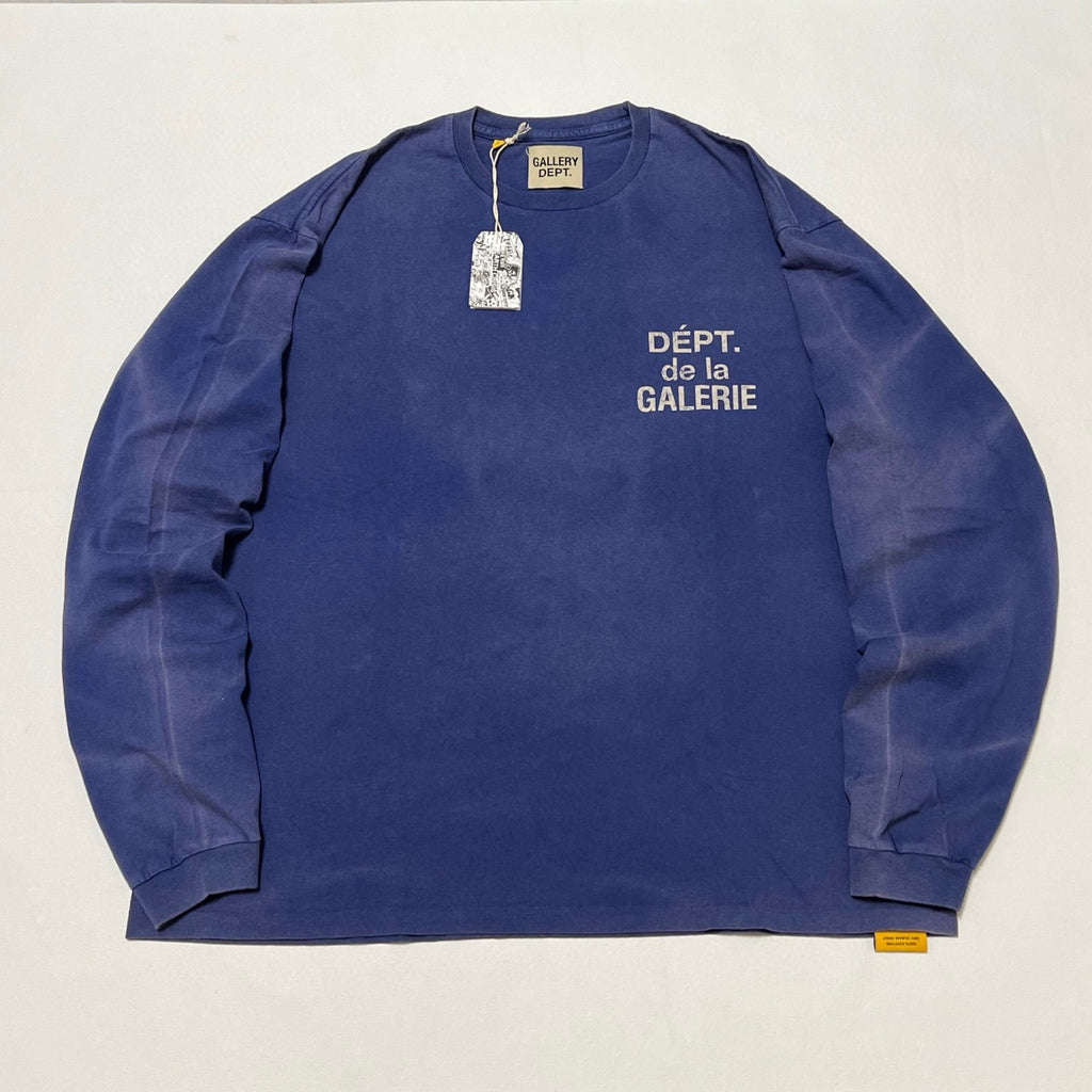 T shirt Manches longues bleu délavés Gallery