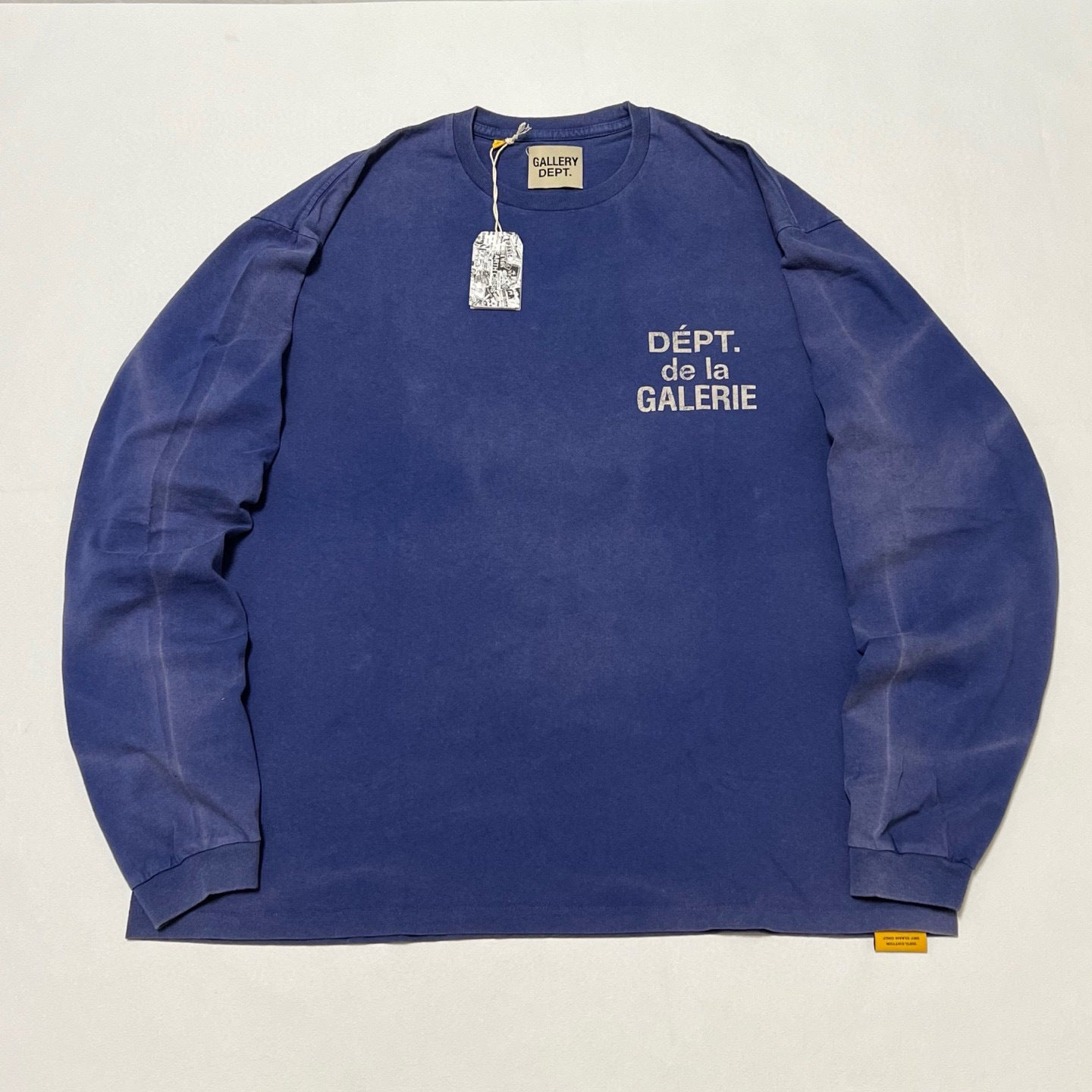 T shirt Manches longues bleu délavés Gallery