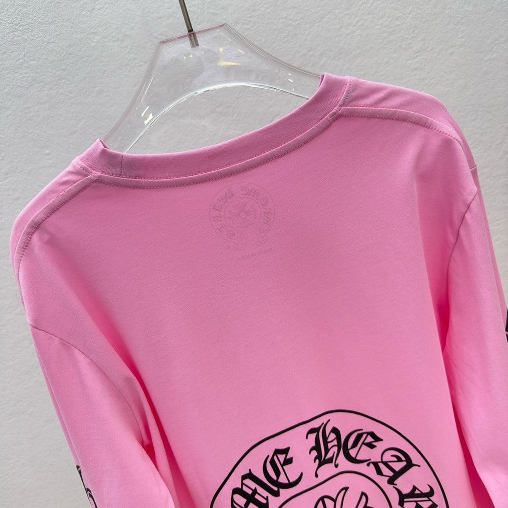 T shirt  Chrome pink long sleeve