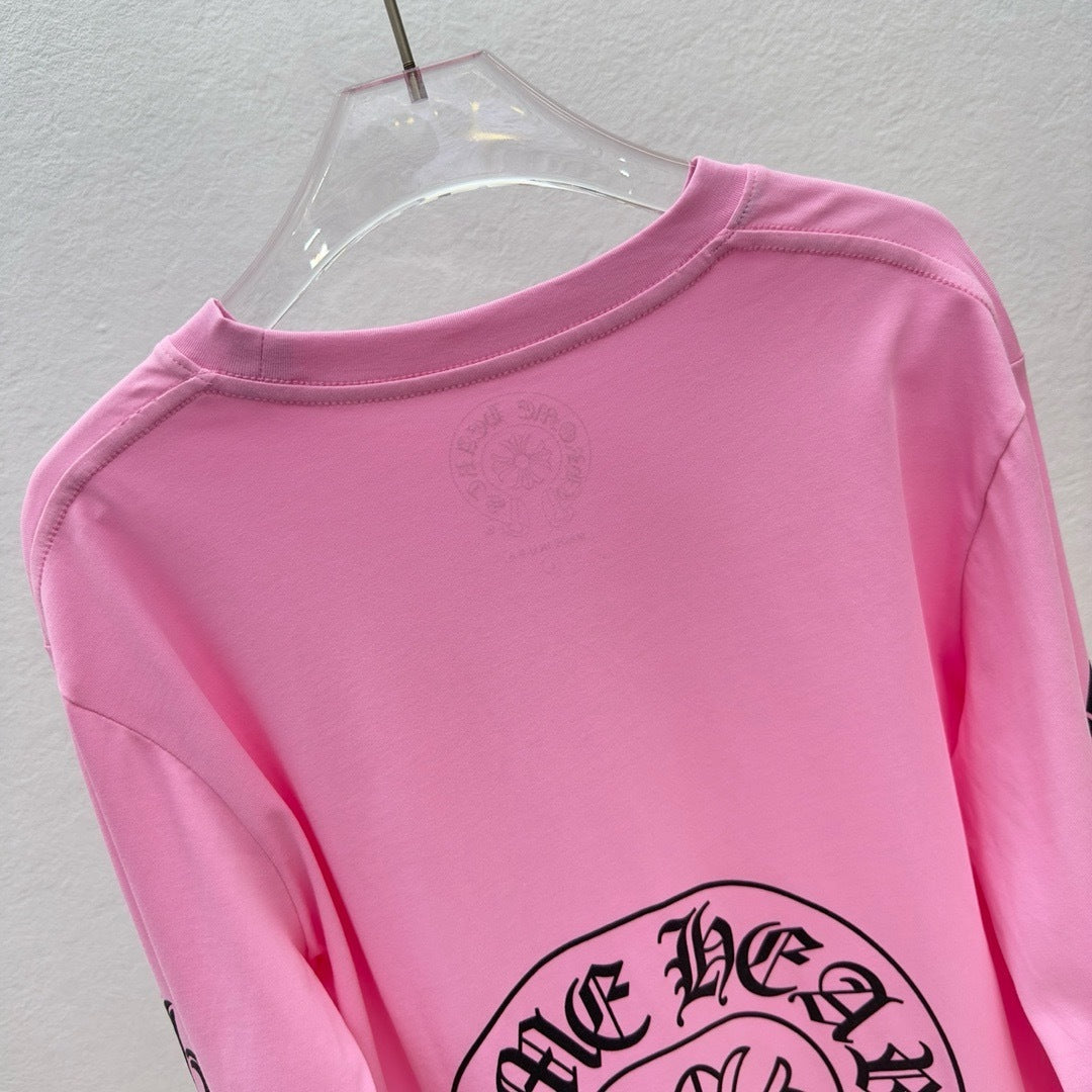 T shirt  Chrome pink long sleeve