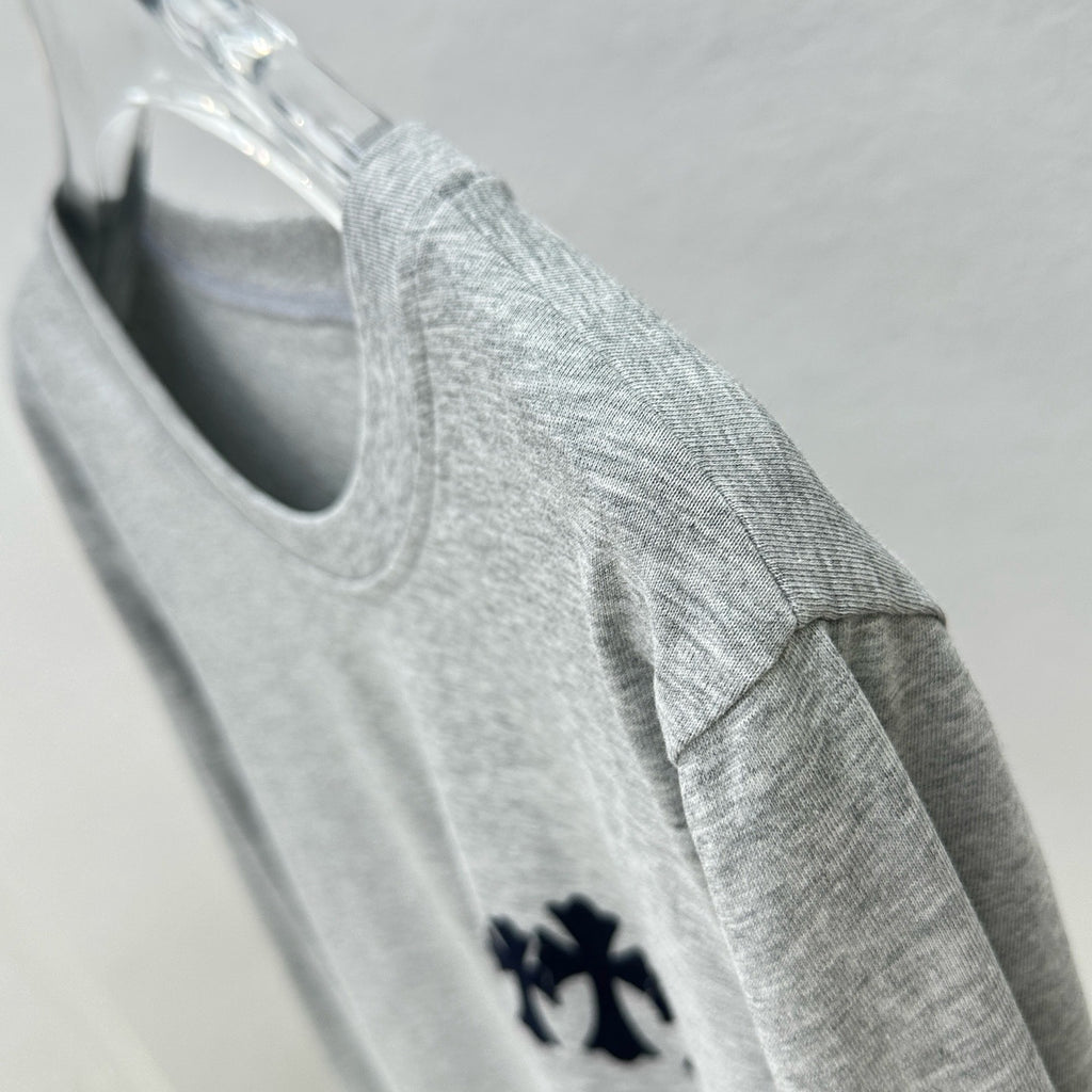 Long sleeve chrome gris