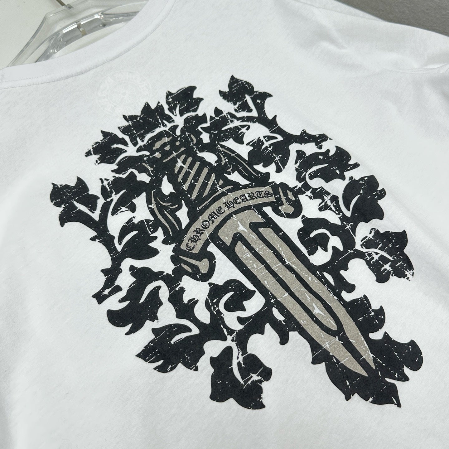 Chrome long sleeve  White Black