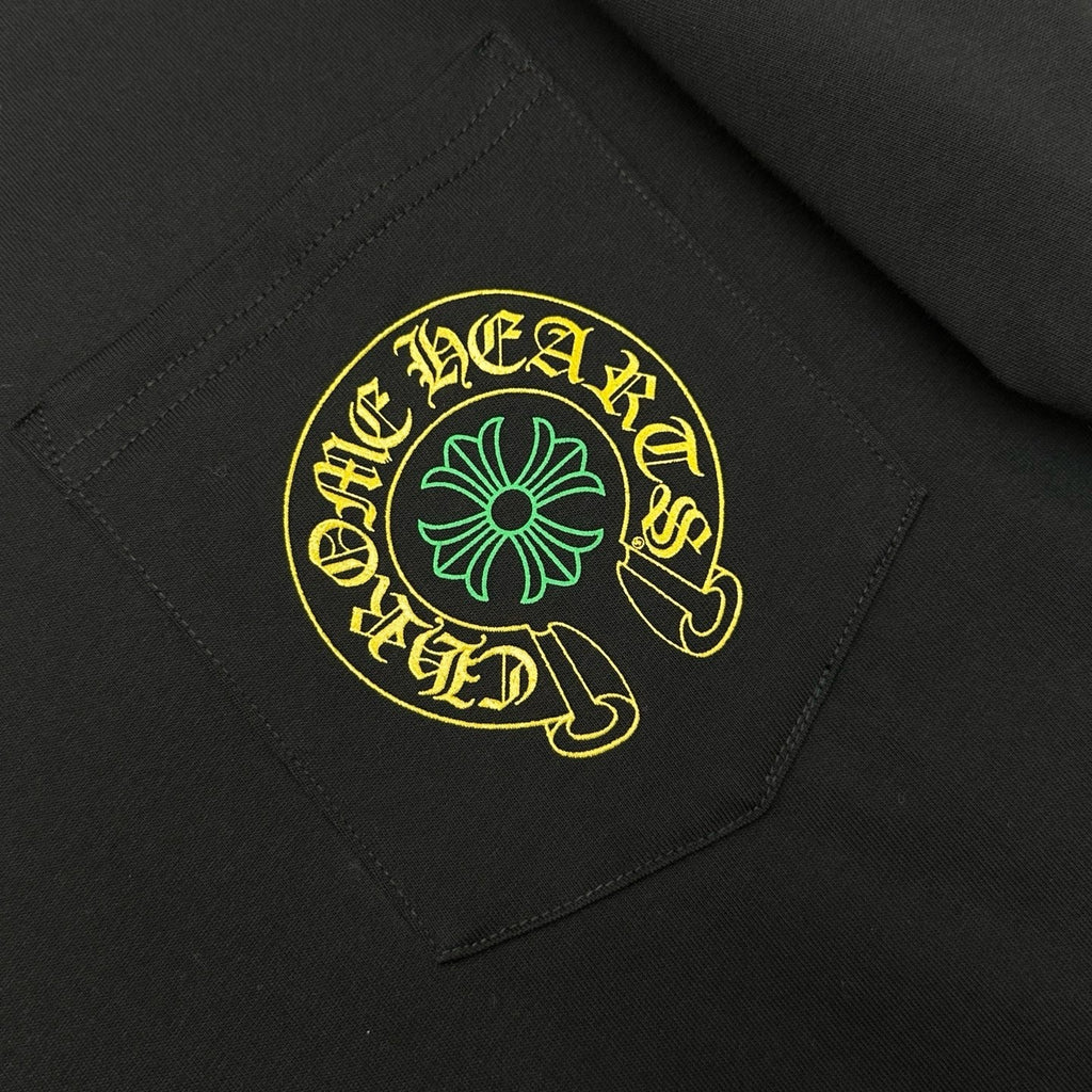 T shirt chrome green / yellow