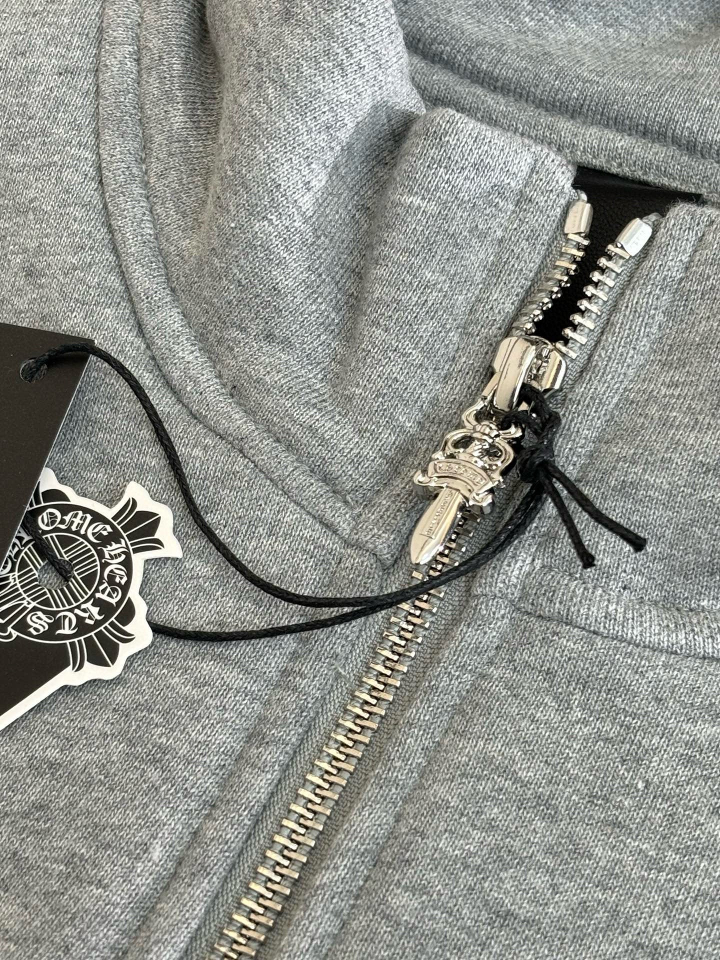 CHROME  Cemetery Cross quarter-zip sweatshirt
