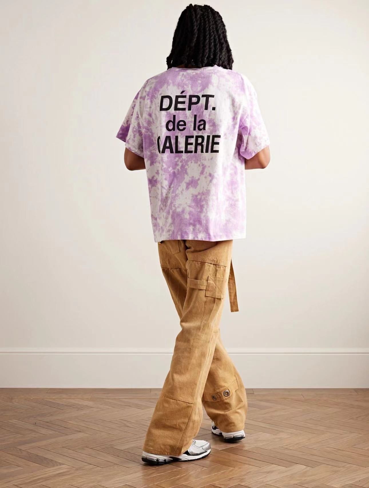 T-shirt tie dye gallery purple