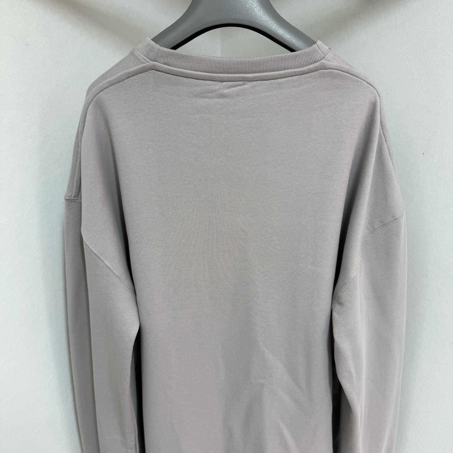 Pull Technique coton relaxé chrome