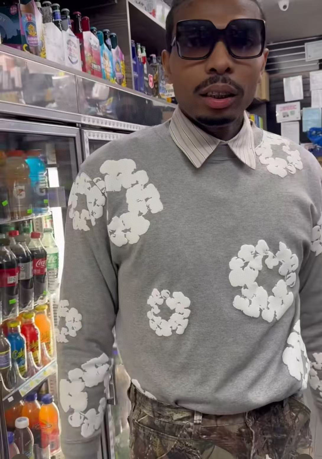 Pull DTEARS manches longues grey