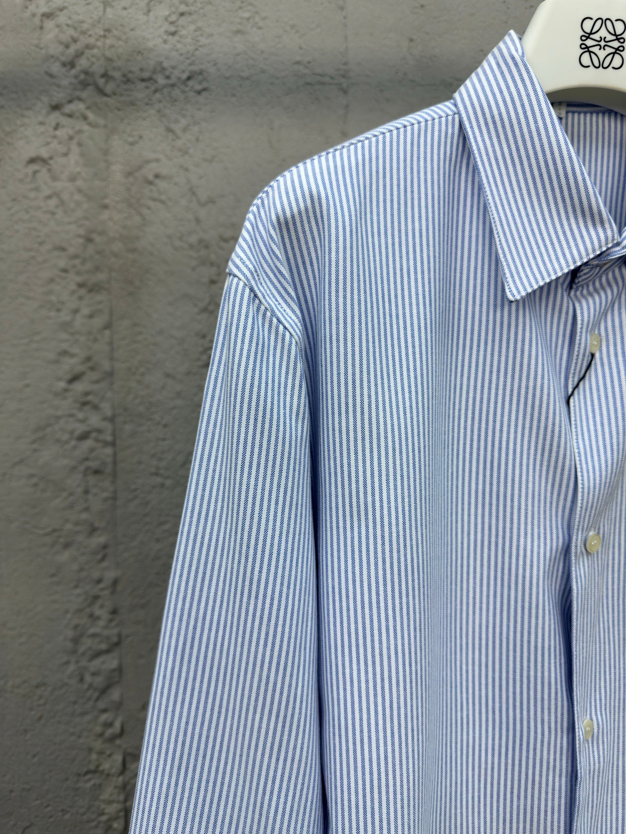 Chemise Anagramme Loew 10/10 bleu