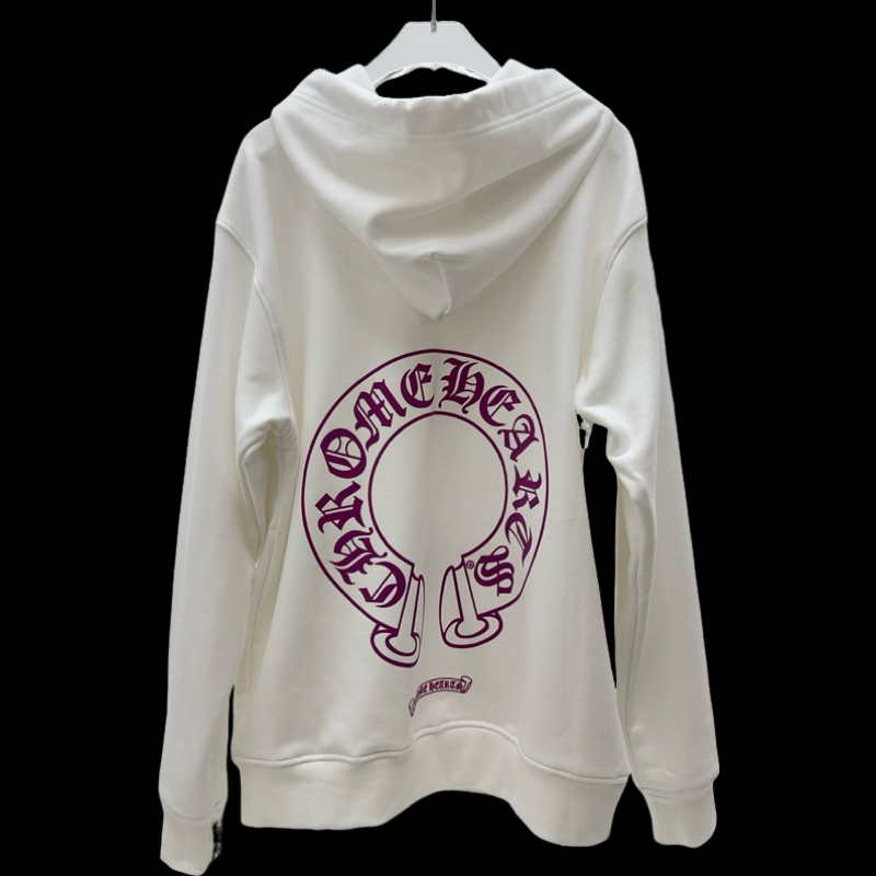 Sweat chrome rose / blanc