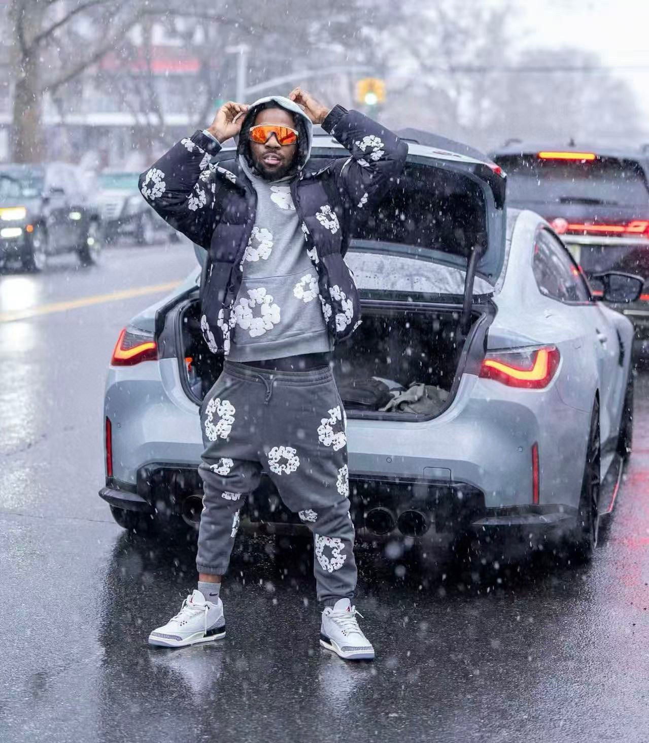 DOUDOUNE NOIR  DT TEARS