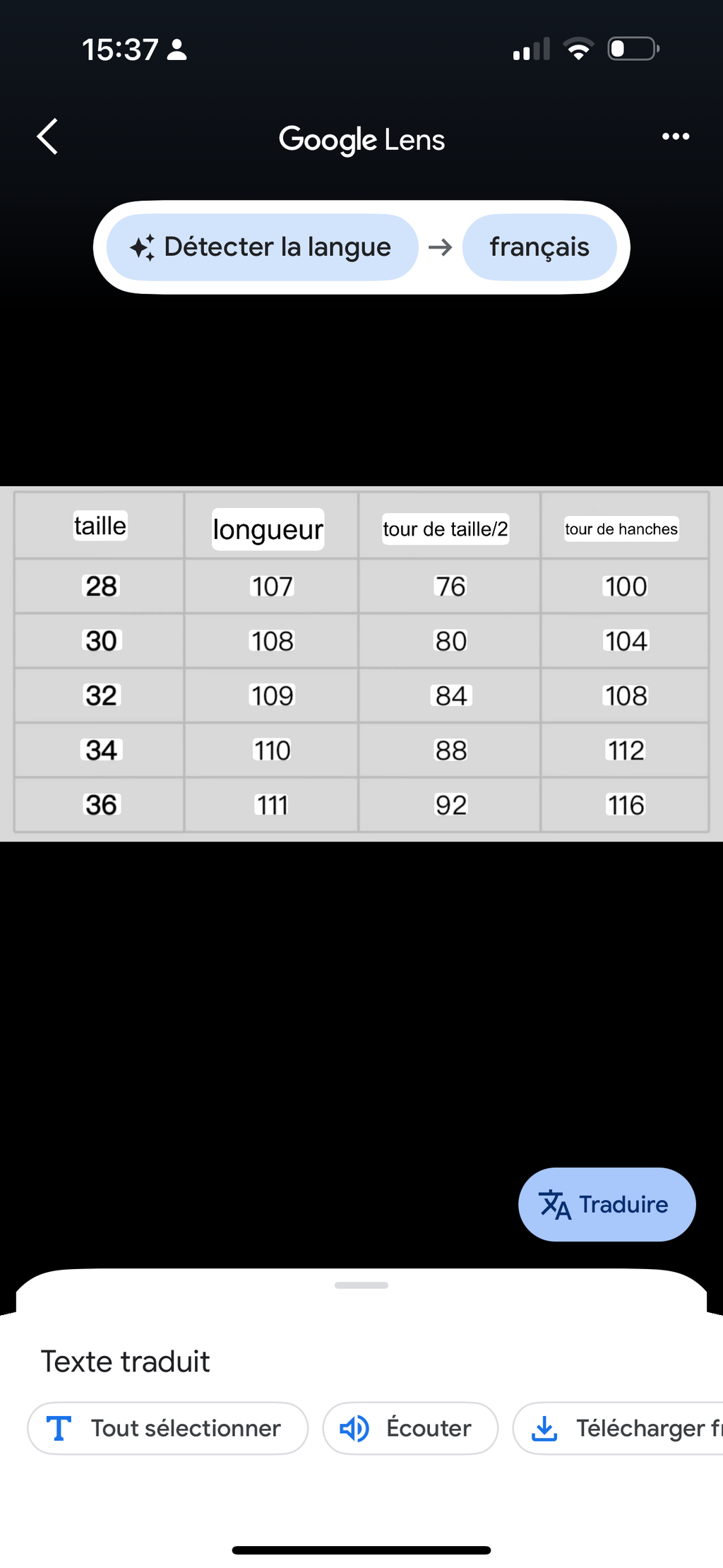 Jean Black Chrome croix blanche