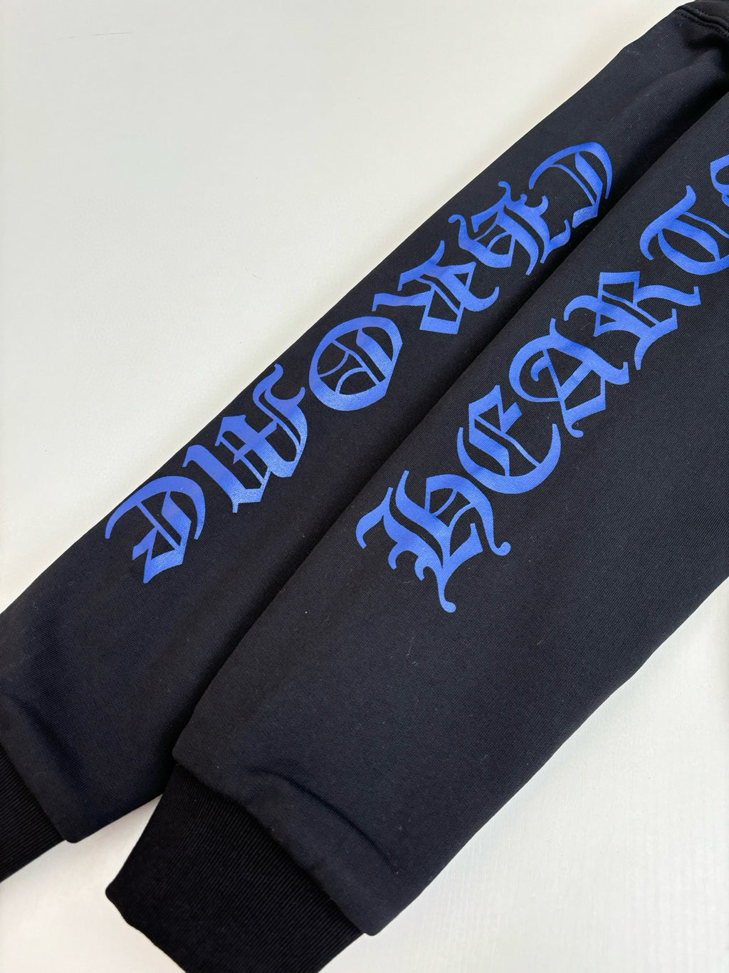 Veste chromé Noir & bleu