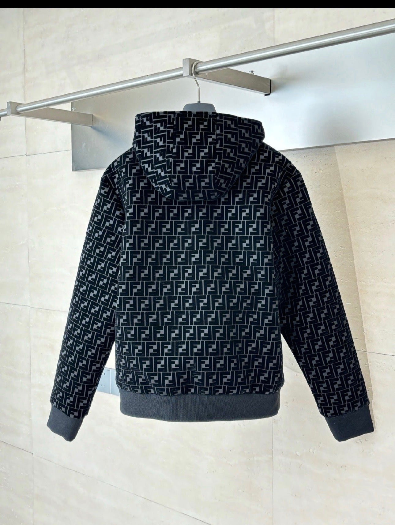 Veste FND NOIR DAIM 10/10