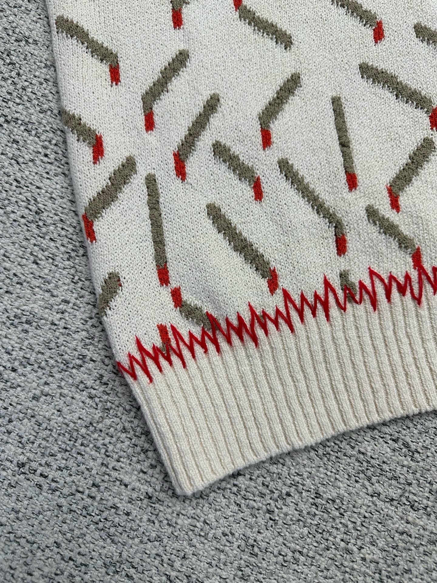 Pull Allumettes en Jacquard Bottega