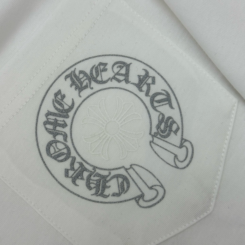 T Shirt Blanc chrome