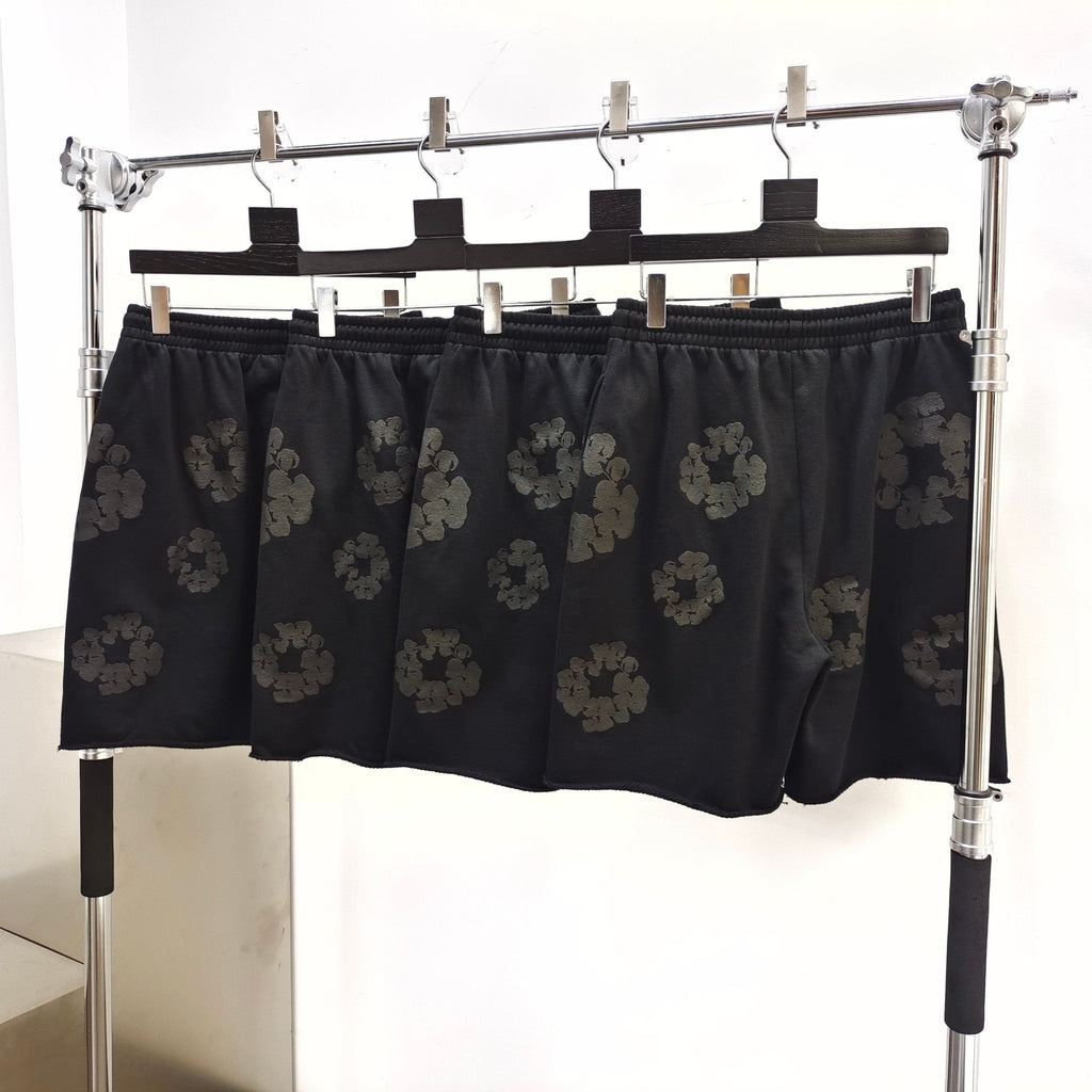 Short  Denim.Trs double black