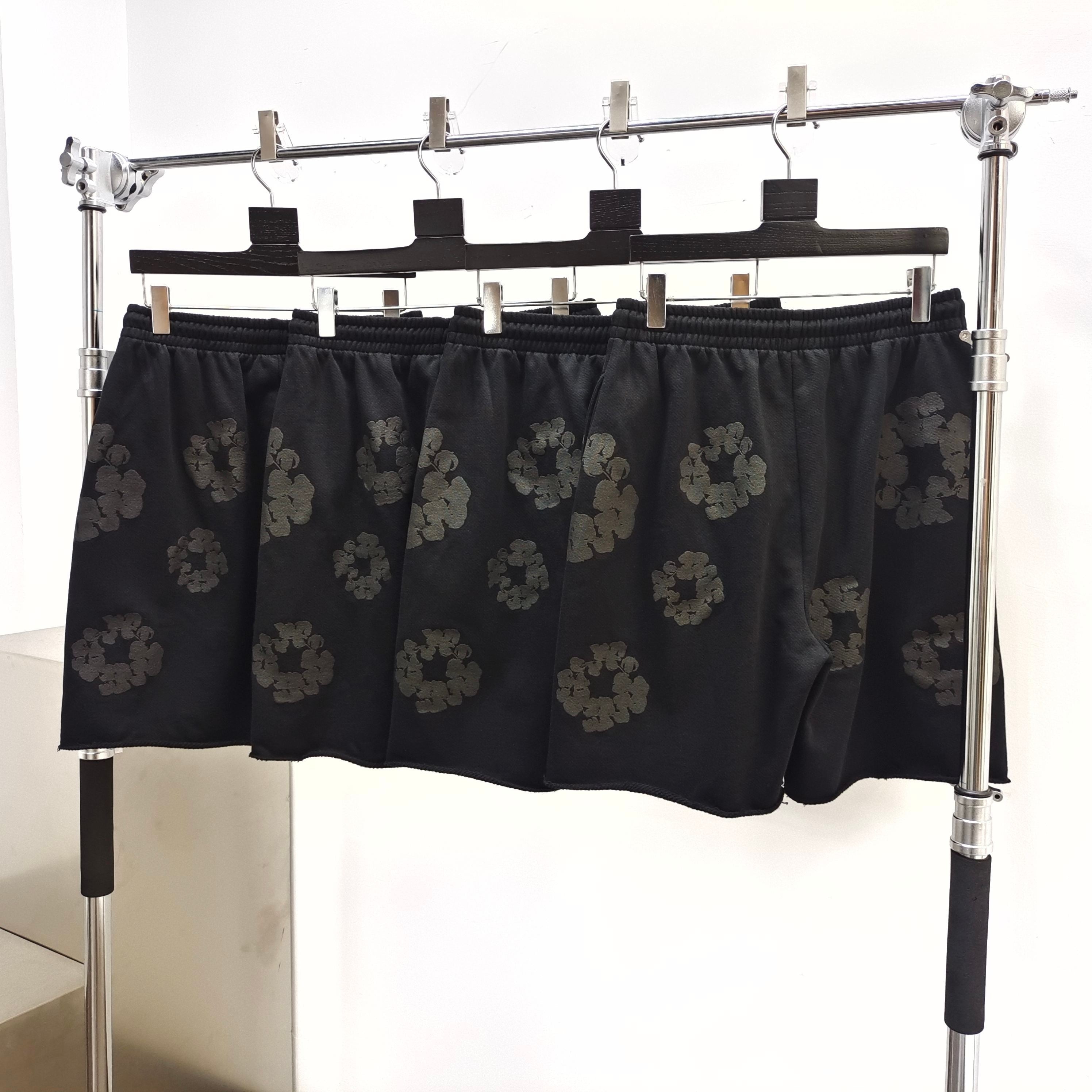 Short  Denim.Trs double black