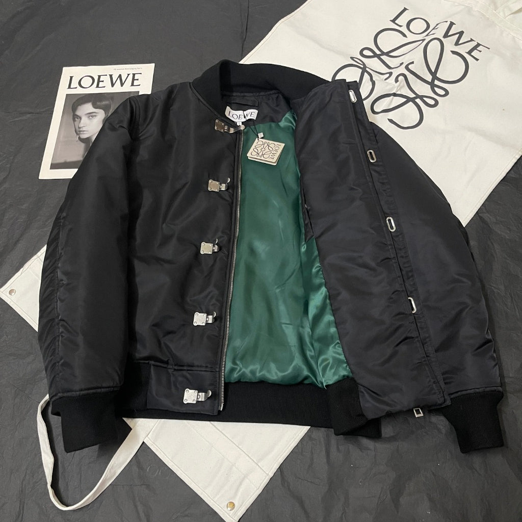 Veste Bomber En Serge Loew