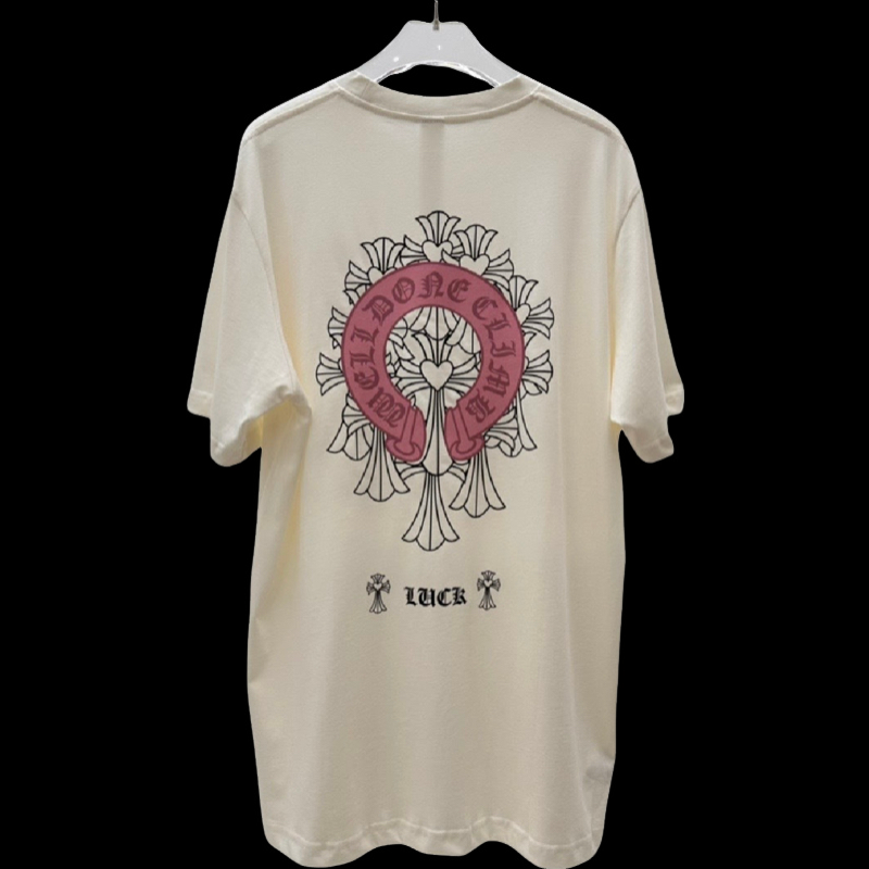 T shirt Chrome White Fer rosé