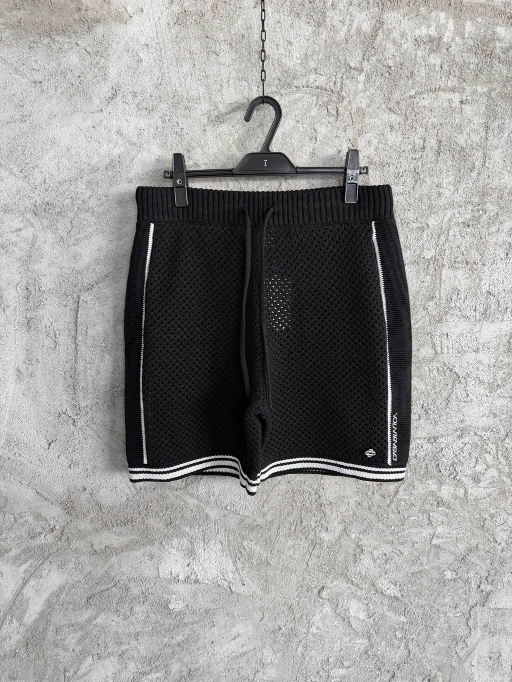 Casa B - short crochet black 2026