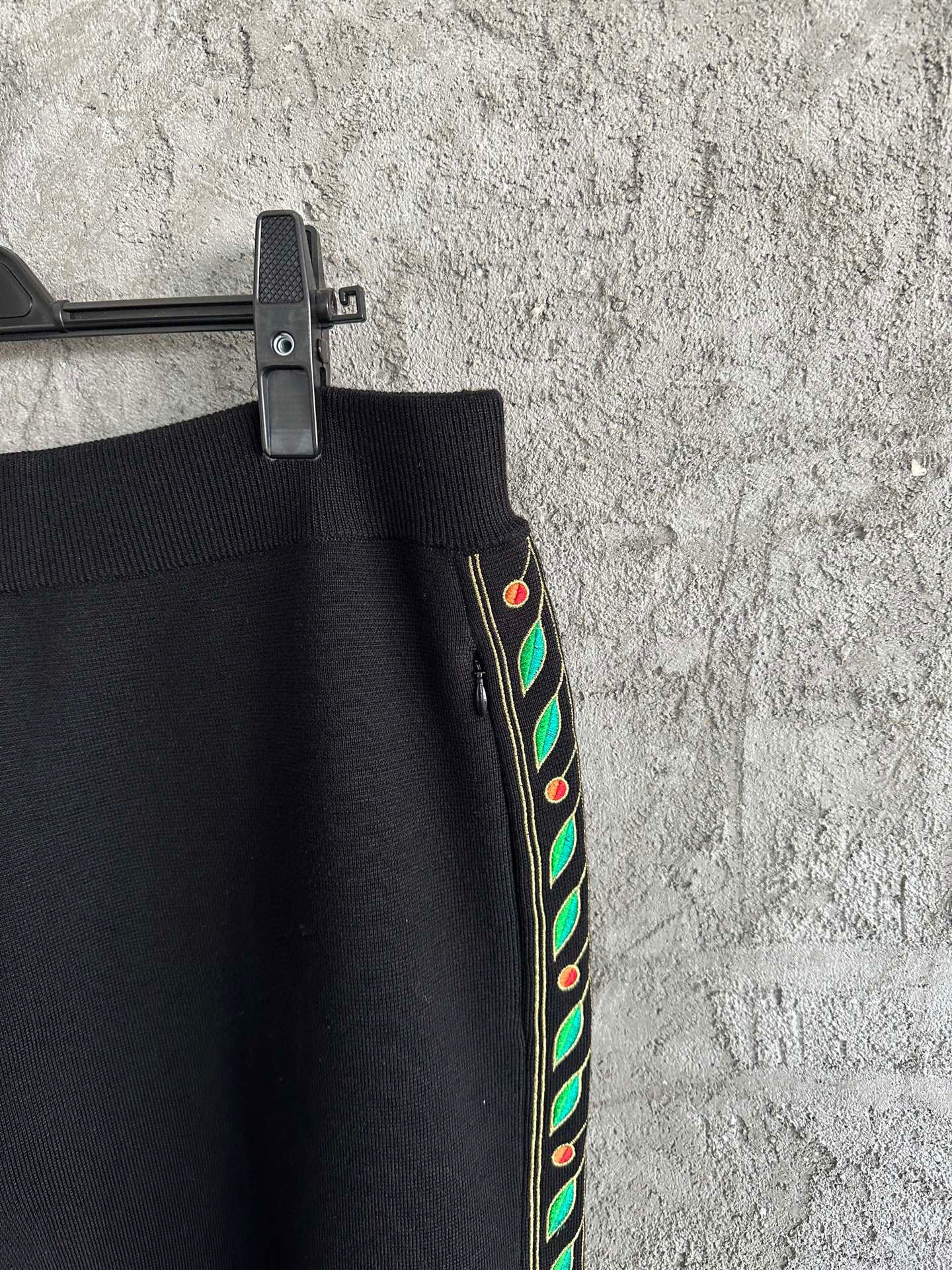 Casa B - Pantalon En Mérinos Laurel