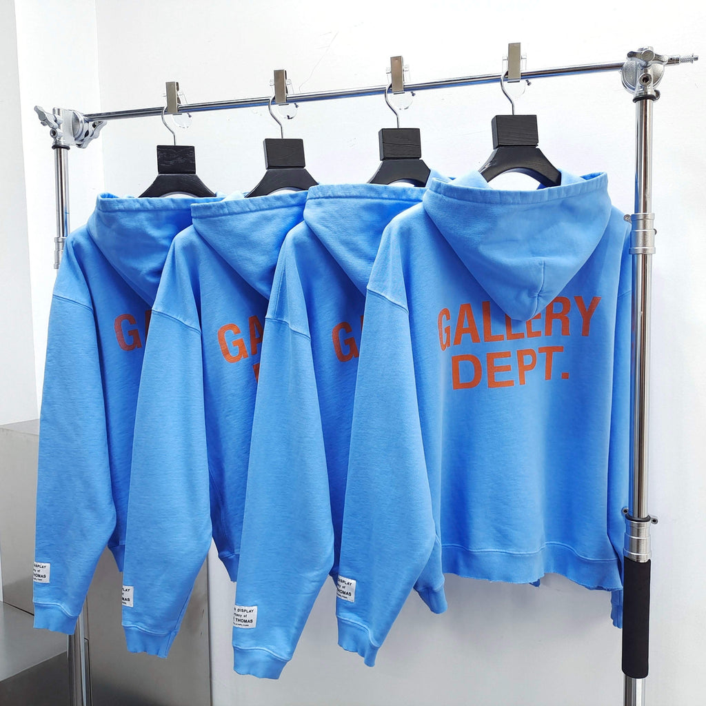 Sweat Capuche bleu clair Gallery