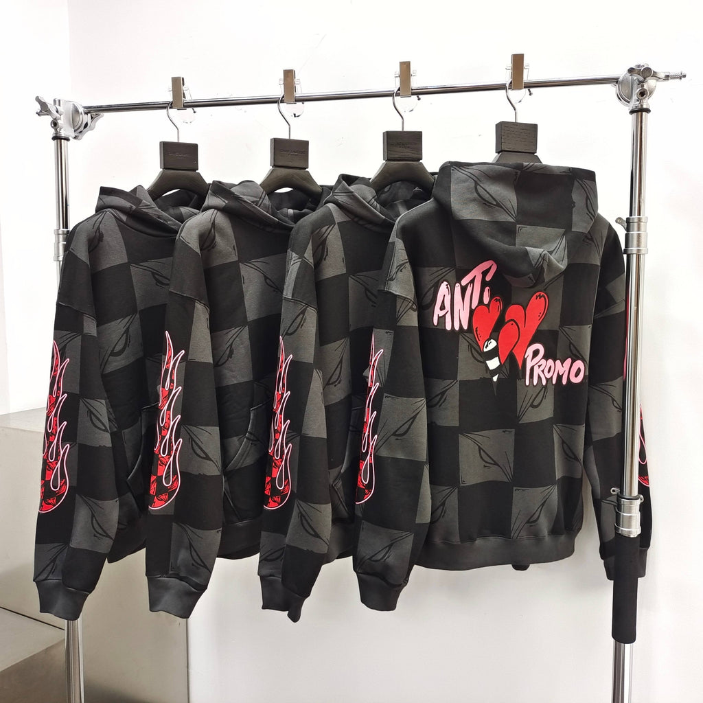 Sweat Capuche Chrome Flamme