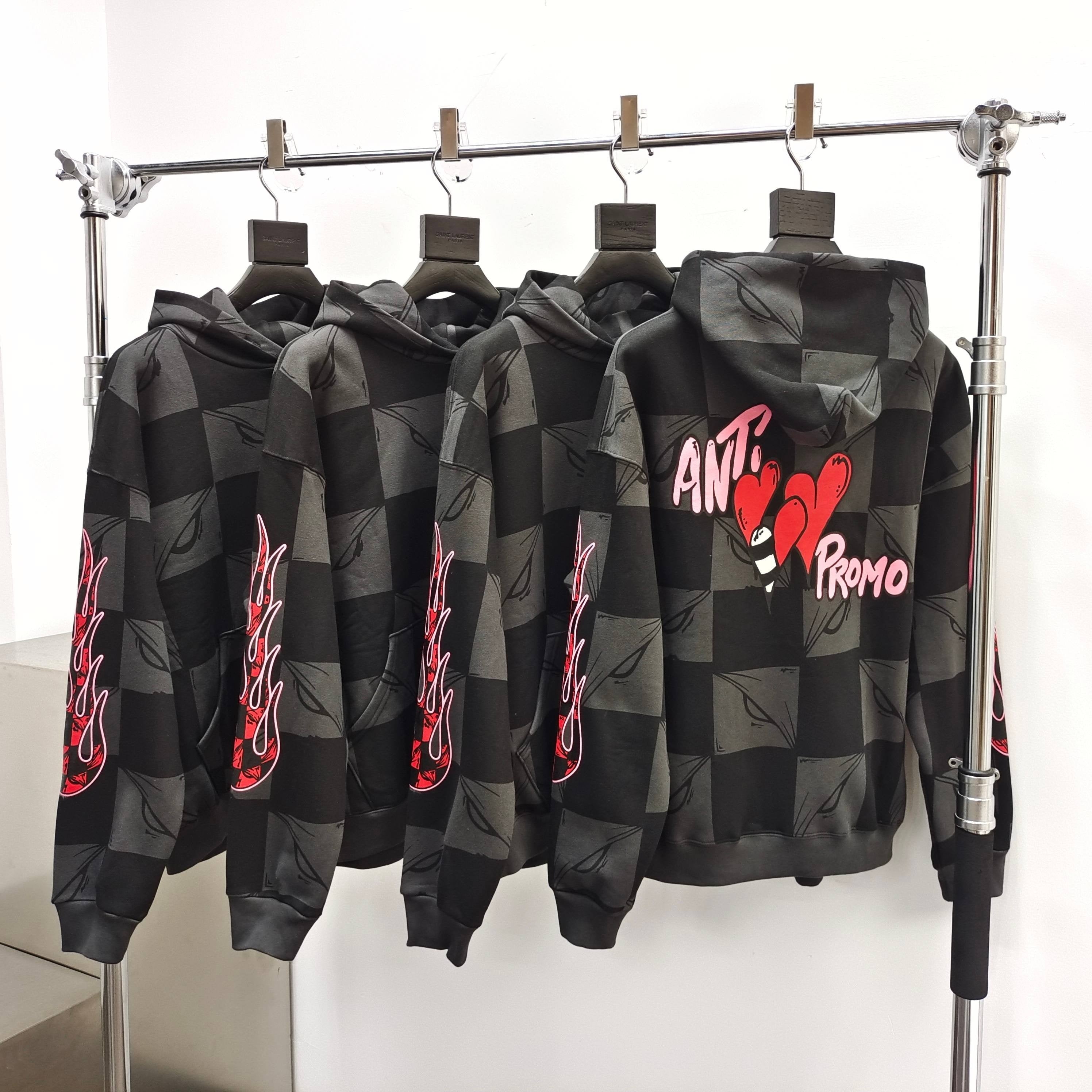 Sweat Capuche Chrome Flamme