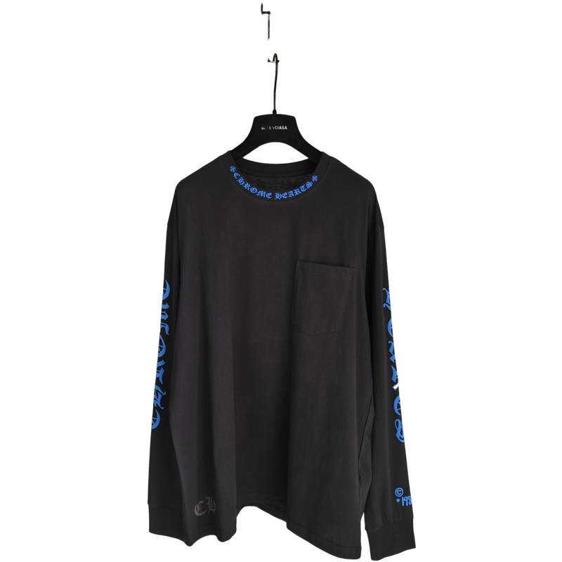 T shirt Longue sleeve Black and Blue