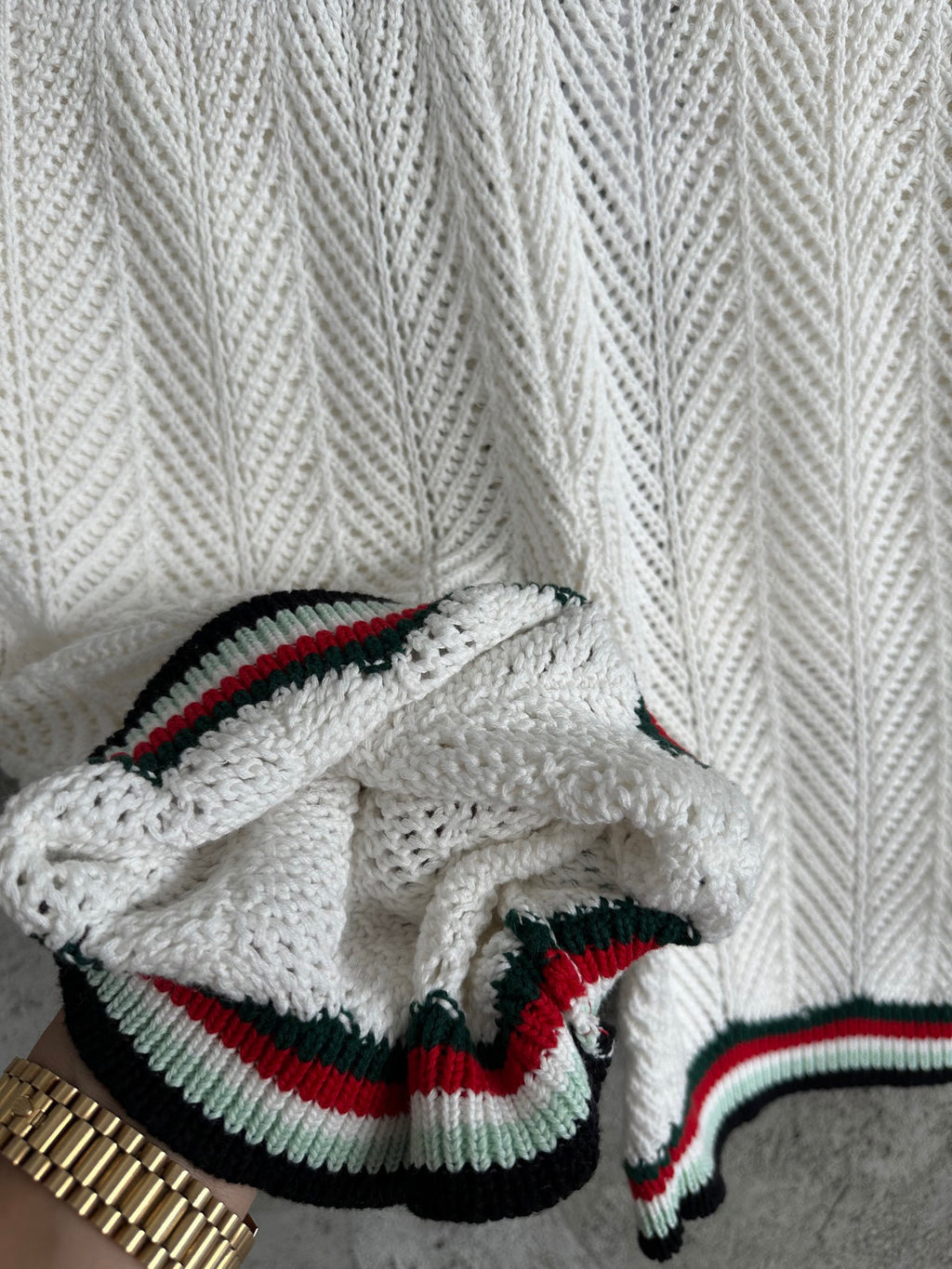 Short Casa B à crochet brodéé Montain