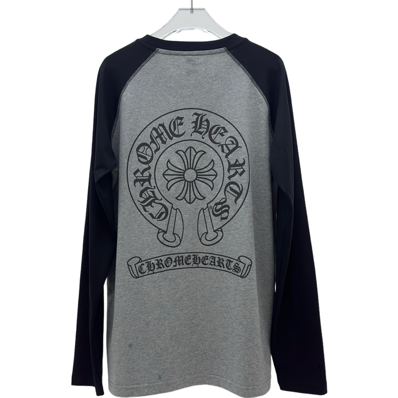 T shirt  Chrome Grey black   sleeve