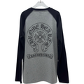 T shirt  Chrome Grey black   sleeve