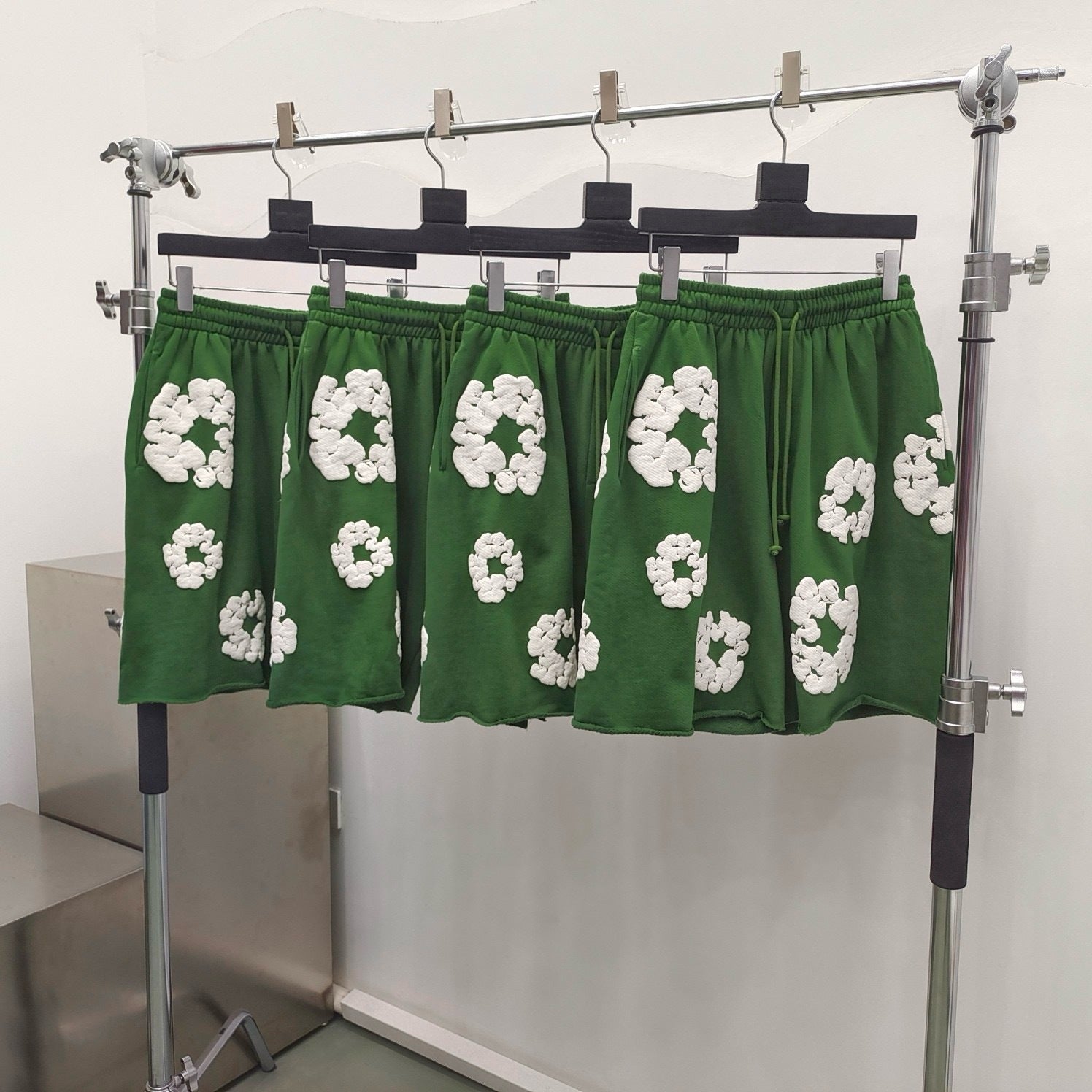 Short Denim.Trs Green