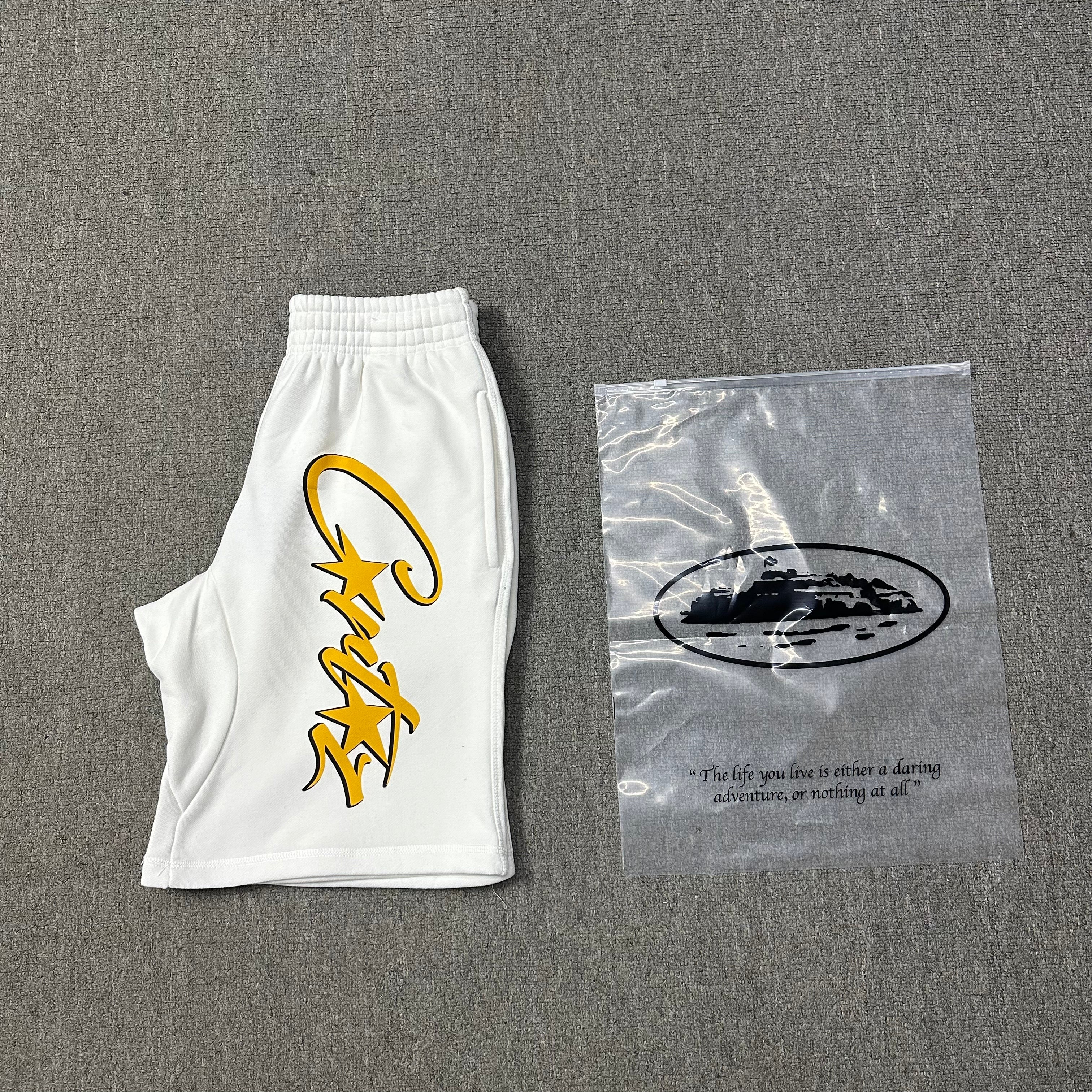 Short Crtz White alcatraz