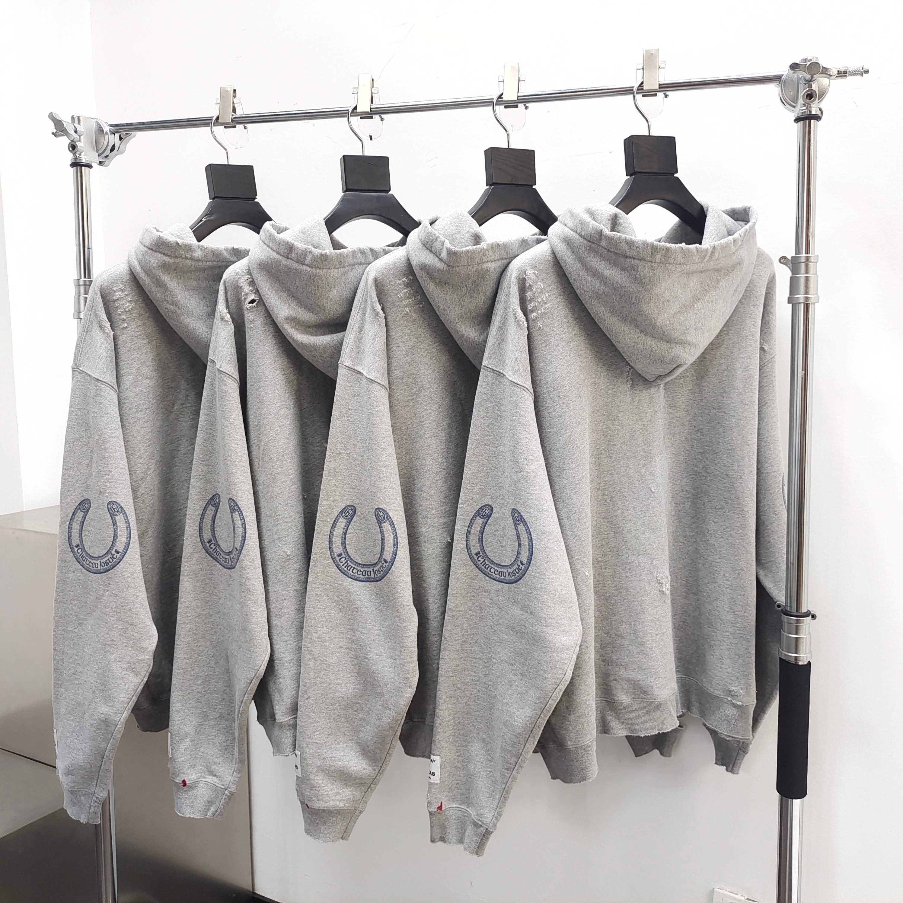 Sweat Capuche gris  Gallery Peint hands