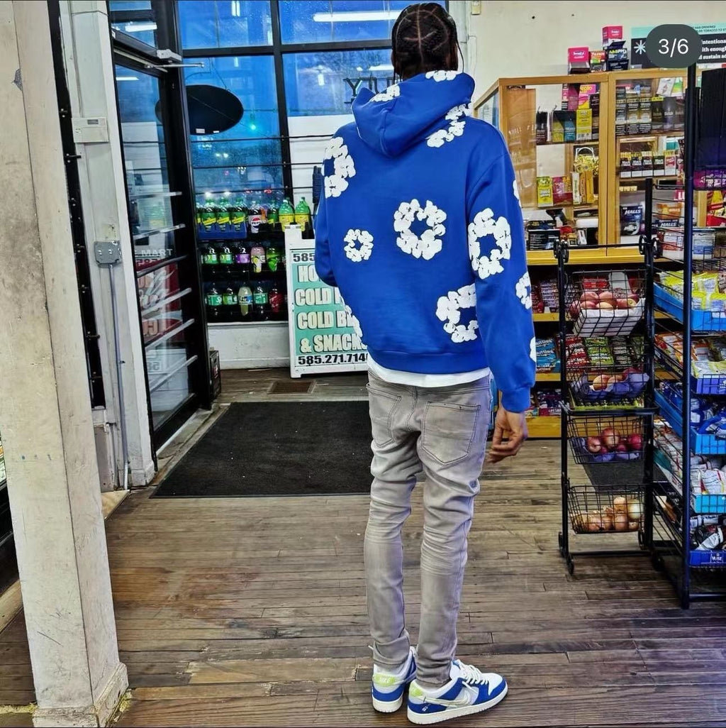 Sweat   DT TEARS bleu foncé