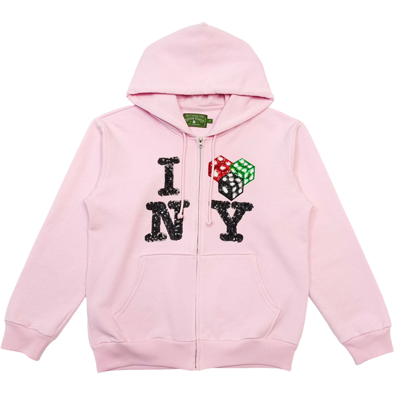 Sweat DENIM.T rose i love ny pink