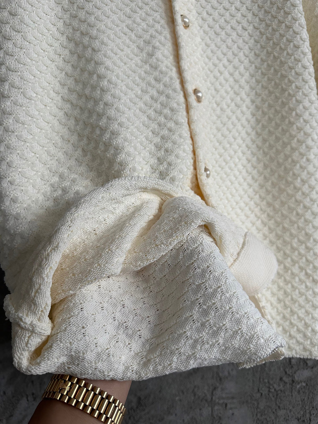 Casa B - Gothic Crochet Blanc Cassé