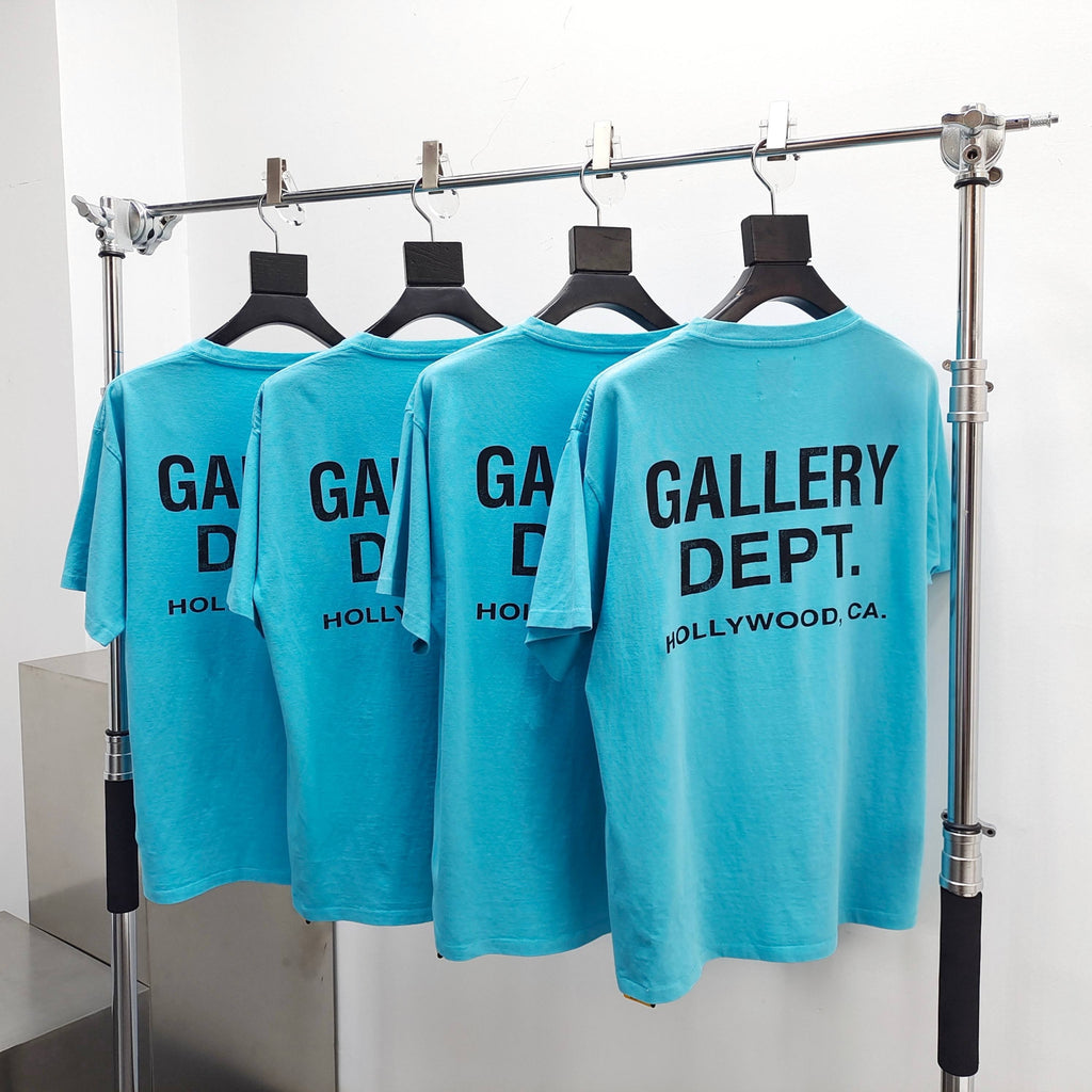 T shirt Gallery blue / black