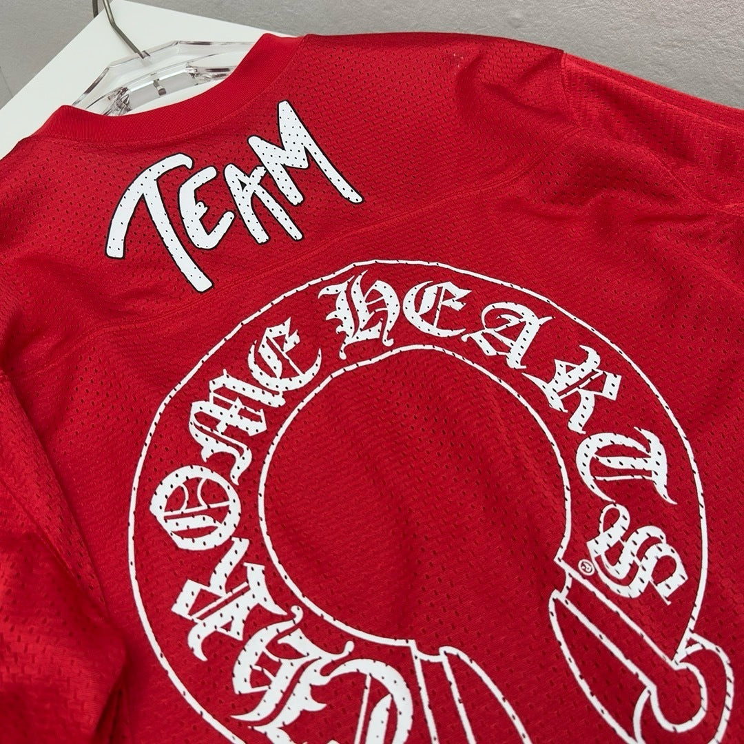 Baseball TEE - RED CHROME