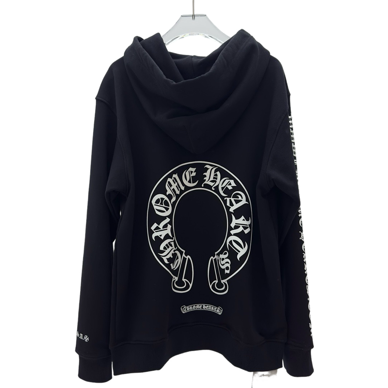 Sweat chrome noir / blanc