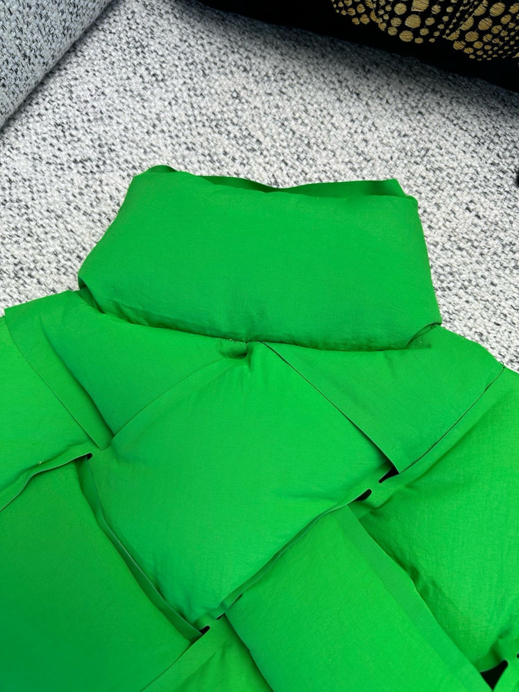 Doudoune en duvet de Canard vert Bottega