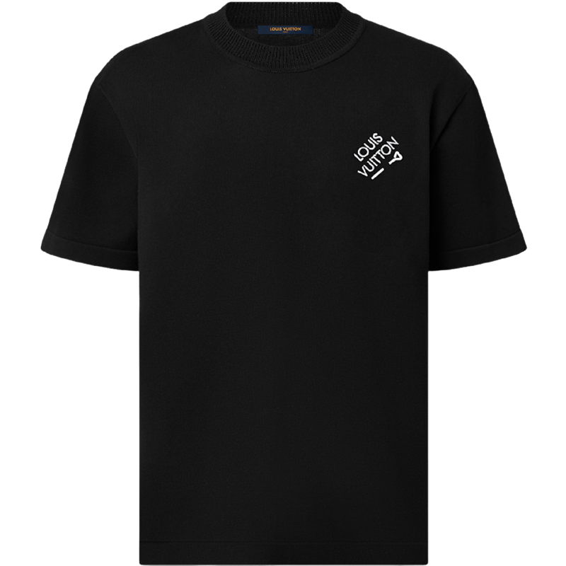 T shirt Lv Epinglé noir 10/10