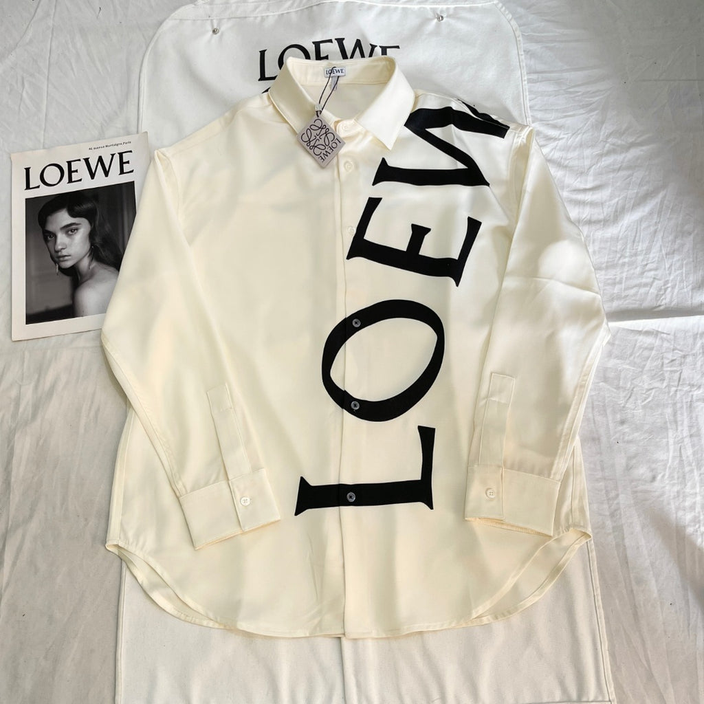 Chemise Anagramme Loew 10/10 White