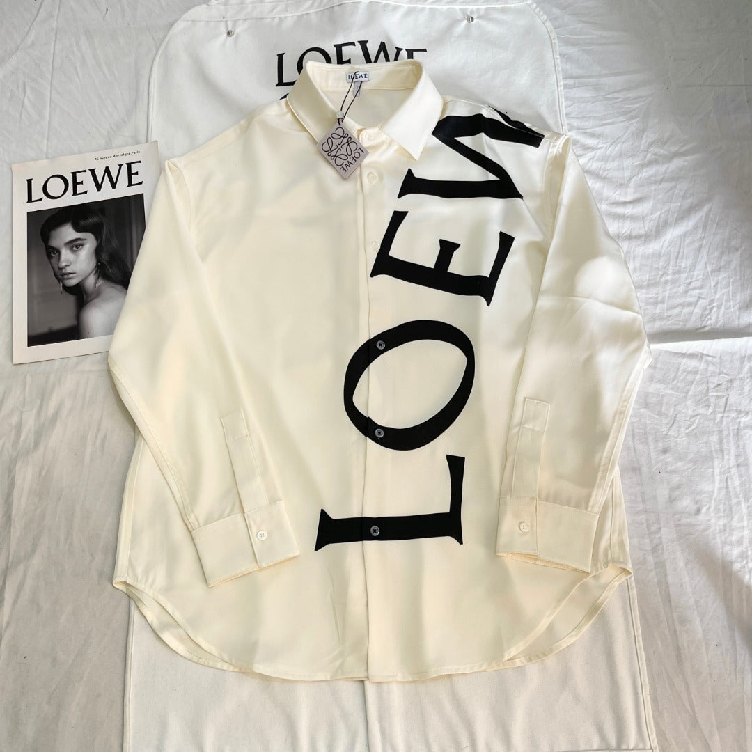 Chemise Anagramme Loew 10/10 White