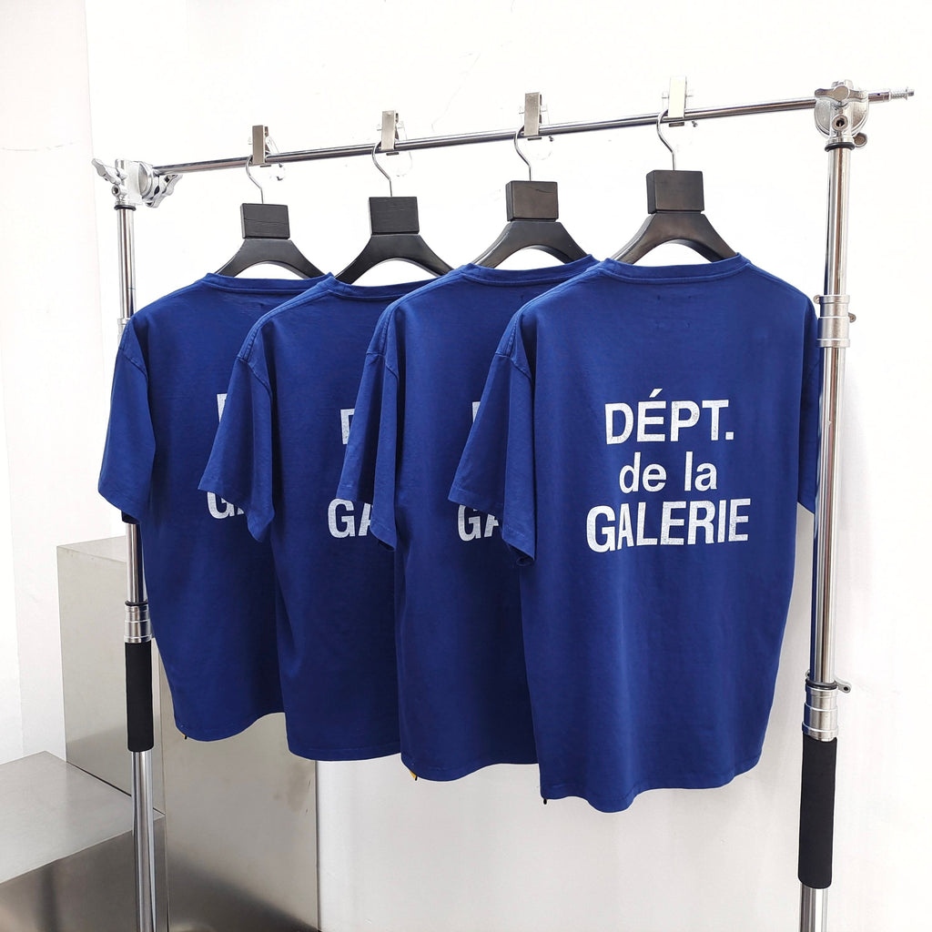 T shirt Gallery bleu foncé