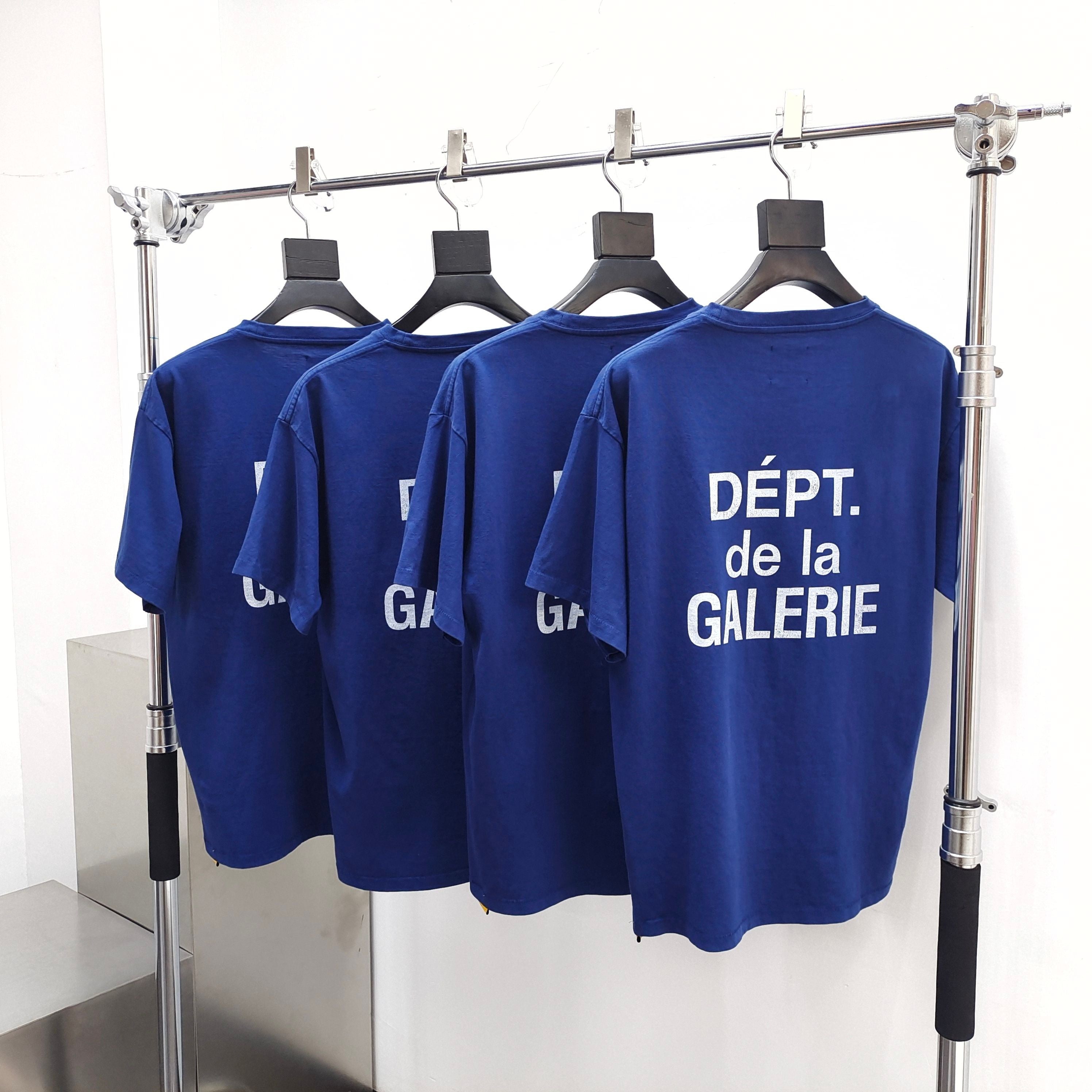 T shirt Gallery bleu foncé